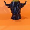 3D geometrijski bik Bull King – zidna dekoracija