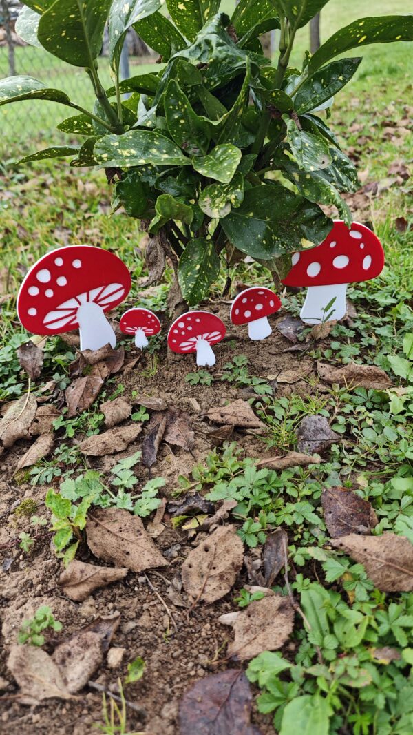 Vrtne dekoracije gljive