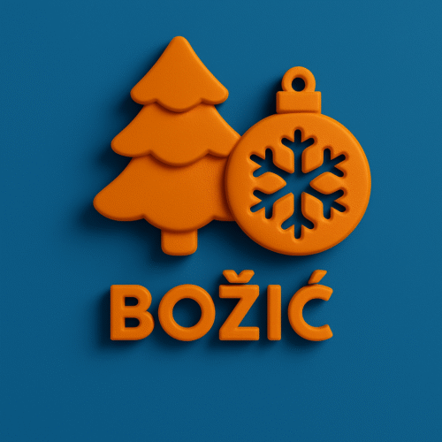 Božićni pleteni Djedica