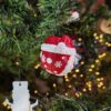 3D Santa Ball ornament – božićni zidni ukras